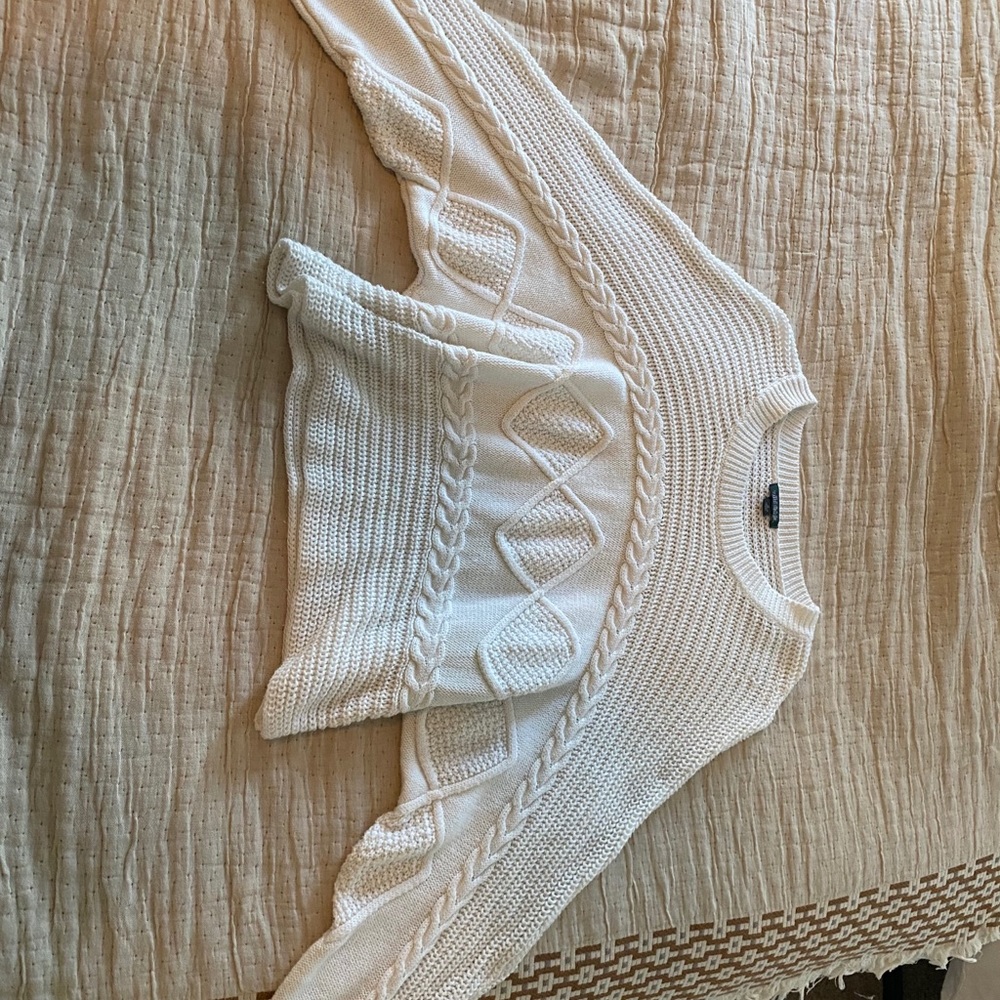 White sweater